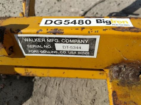 Walker Mower Dethatcher Bigiron Auctions