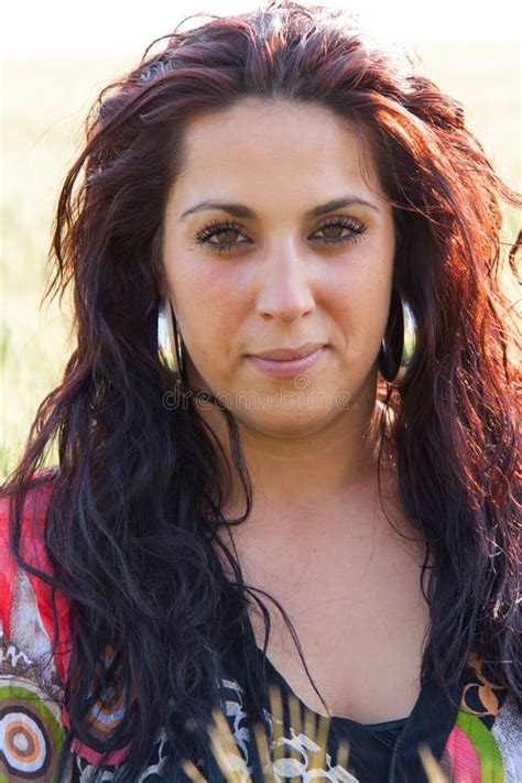 Brunette Portrait Stock Image Image Of Outdoor Girl 45700907