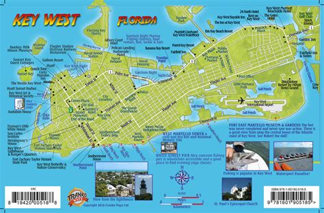 Key West Walking Guide Card – Franko Maps