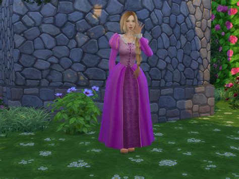 Sims 4 Rapunzel