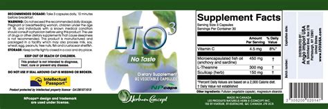 LTO3 with L-Theanine for Focus and Concentration - Energetic Nutrition