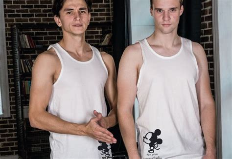 LGBT Gay His Matching Couple Shirts Mickey Mouse Cute Kissing Etsy