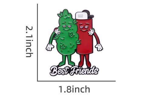 Best Friends Pin Metalico Tdh Mx
