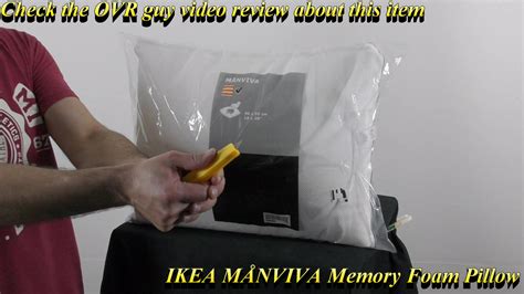 IKEA MÅNVIVA Memory Foam Pillow (Review) | Original Video Reviews