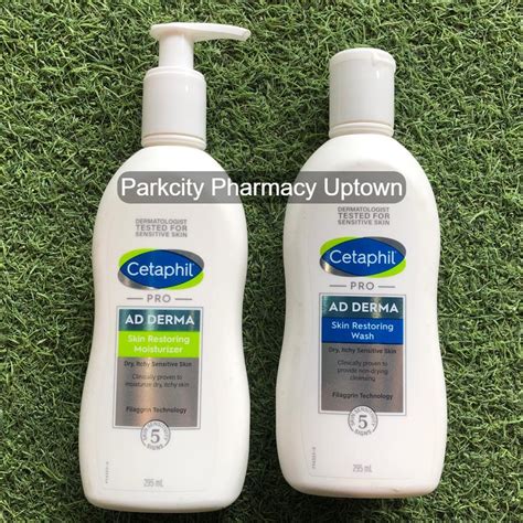 Cetaphil Pro Ad Derma Skin Restoring Moisturizer 295ml Wash 295ml