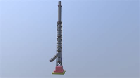 Дымовая труба - Download Free 3D model by Владимир Казанцев (@Voldemar ...