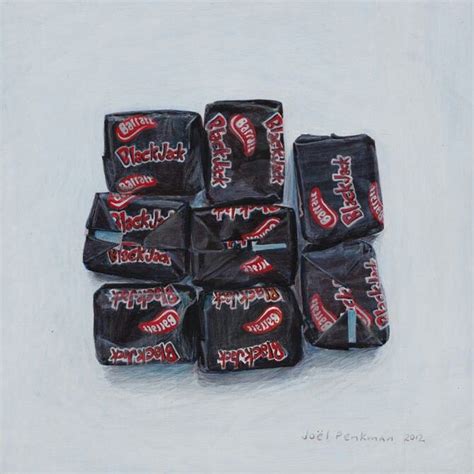 Joel Penkman, Black Jacks. | Food painting, Joel penkman, Still life art