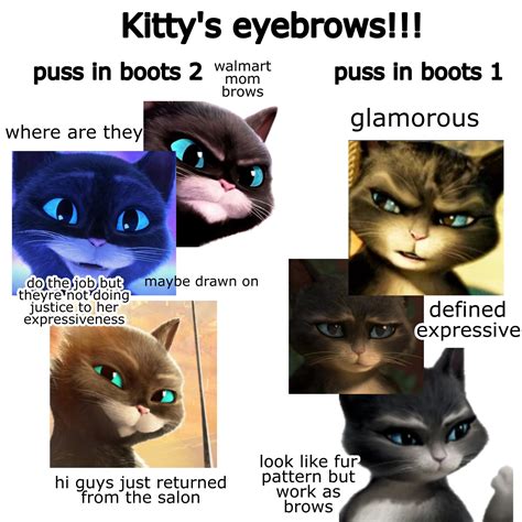 is it just me or did they butcher her freaking eyebrows in the second