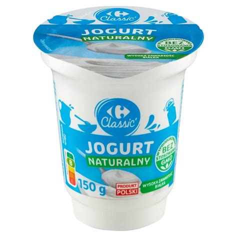 Carrefour Classic Jogurt Naturalny G Zakupy Online Z Dostaw Do