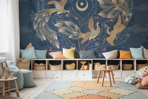 Обои Перо Жар-птицы-4