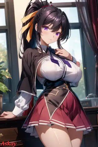 Akeno Himejima Luscious Hentai Manga Porn