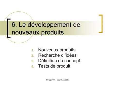 Ppt Le D Veloppement De Nouveaux Produits Powerpoint Presentation