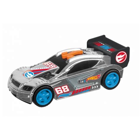 Masinuta Hot Wheels Time Tracker Cu Lumini Si Sunete Gri Brandtoys Ro