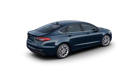 New Alto Blue Metallic Tinted Clearcoat 2020 Ford Fusion Se Fwd For
