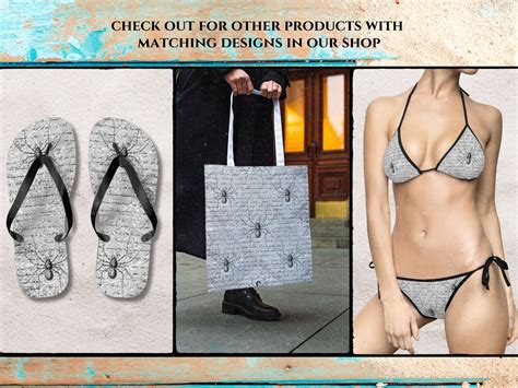 Goth Bikini Spider Goth Girl Swimwear Alt Clothing Witch Etsy