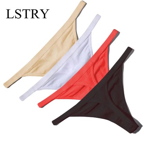 Купить Экзотическая одежда Hot Sale Sexy Women Cotton G String Thongs Low Waist Sexy Panties