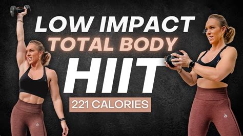 30 Min No Repeat Total Body Blast Low Impact Dumbbell Hiit Youtube