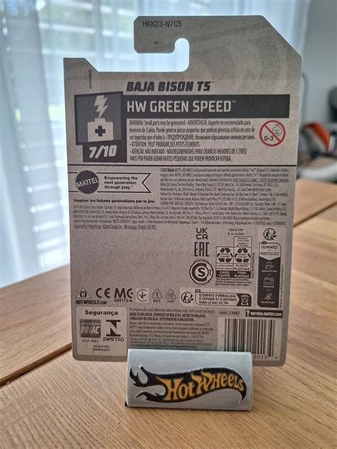 Hot Wheels Hw Green Speed Baja Bison T L