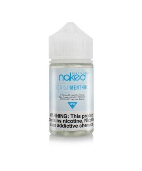 Crisp Menthol Naked Vape Juice