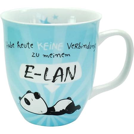 H Ppy Life Tasse Mit Motiv Faultier Kaffeetasse Porzellan Cl