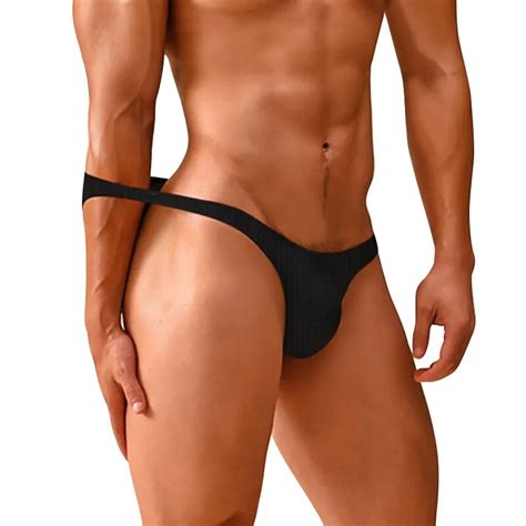 Ropa Interior Sexy Gay Para Hombre Bikini Suave De Algod N Tanga Cueca Secado R Pido