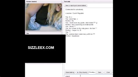 Chatroulette Czech Teen Fingers Her Pussy