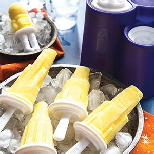Zoku Space Ice Pop Molds 6 Rocket And Astronaut Shaped