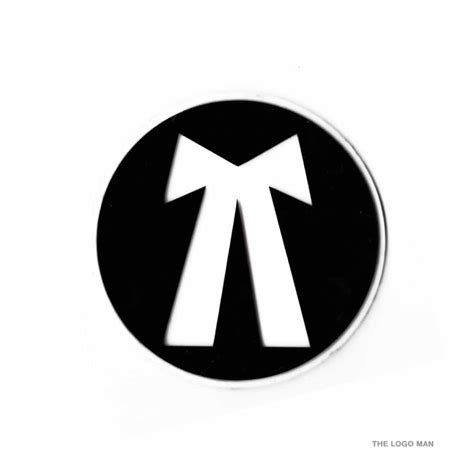 advocate black white  logo man