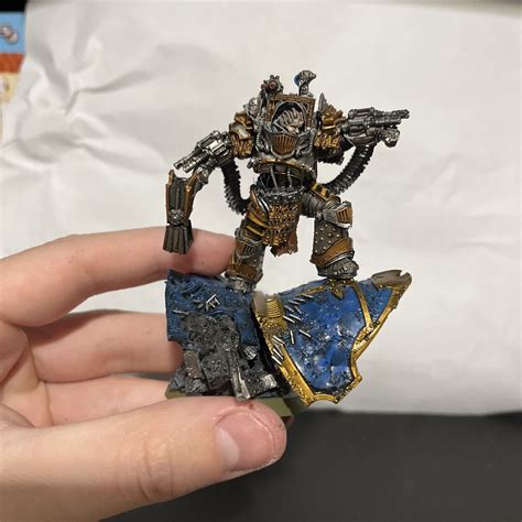 Iron Warriors Primarch Perturabo Well Painted Forge World Warhammer