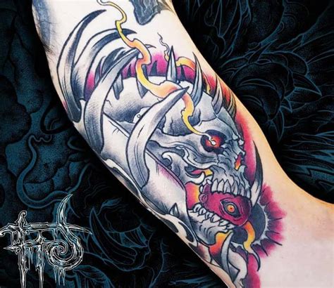 Berserk Skull Knight Tattoo