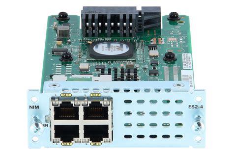 Сетевой модуль Cisco NIM-ES2-4= купить в Москве, цена в Ланлайт