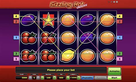 Sizzling Hot Deluxe Nyerőgép Felülvizsgálata