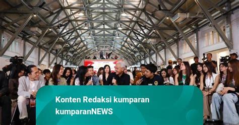 Ngobrol Bareng Ganjar Pranowo Gen Z Milenial Jakarta Pemimpin Berjiwa