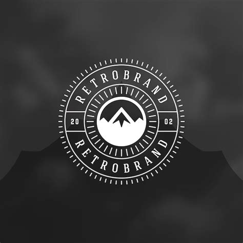 Premium Vector Mountains Logo Design Vector Illustration