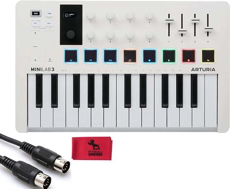 Arturia Minilab 3 25 Key 8 Pad Usb C Midi Controller