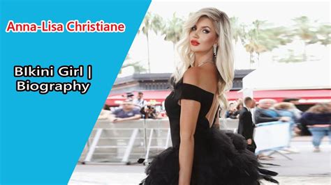 Anna Lisa Christiane Beautiful Bikini Model Bikini Girl Biography Insights Bikini Model