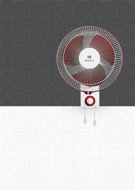 3 Havells Accelero Wall Fan High Speed 400mm At Rs 2800 In Manawar Id