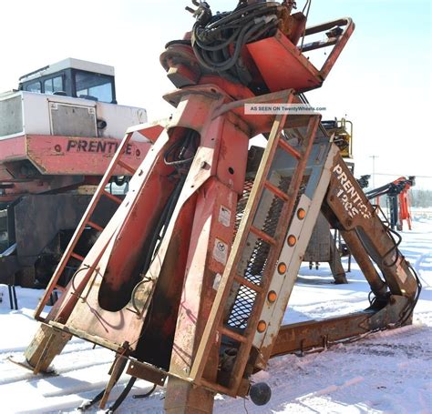 prentice  log grapple loader extenda boom