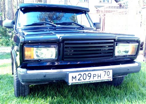 Решетка радиатора ваз 2107 (Черная) — Lada 2107, 1,6 л, 2010 года ...