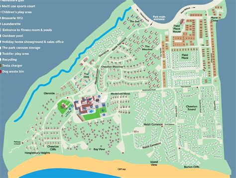 Hoburne Naish Map Gadgets 2018