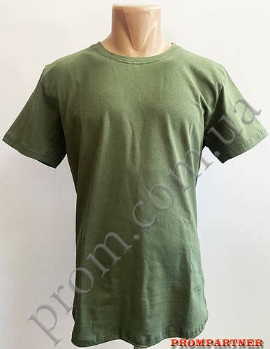 Футболка армейская олива 100% х/б, пл.165 г/м2, футболка хаки, футболка ...