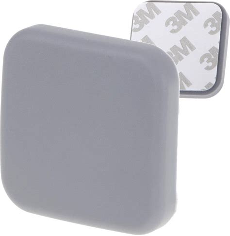 Odbojnik do drzwi samoprzylepny silikonowy szary kwadrat - Ceny i ...