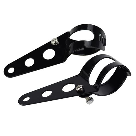 Universal Motorcycle Headlight Mount Bracket For Harley Bobber Racer