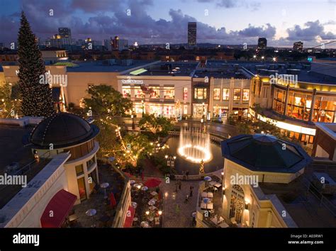 The Grove Mall, West Hollywood, Los Angeles, California, USA Stock ...