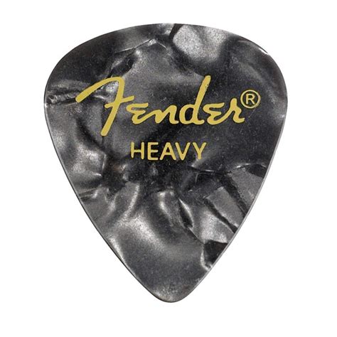Fender 351 Pick Pack Black Moto Heavy 5 Pack 60 Bundle Chicago