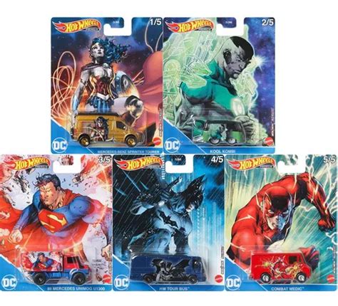 Hot Wheels Pop Culture Dc Comics Set C 05 Mattel Parcelamento Sem Juros