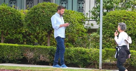 Ben Affleck Takes Smoke Break Without J Lo, Despite Her Pleas For Him