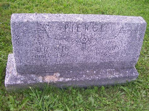 Elizabeth Blystone Pierce Find A Grave Memorial