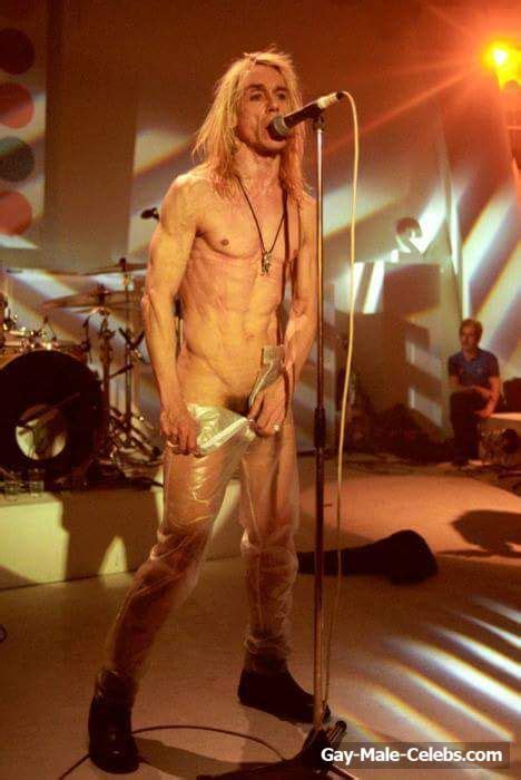 Iggy Pop Nude Cock On A Stage Gay Male Celebs