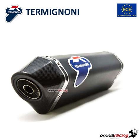 Termignoni Scream Terminale Di Scarico In Titanio Nero Omologato